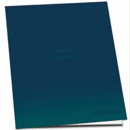 Füzet, tűzött, A5, vonalas, 52 lap, PULSE "Dark Colours"